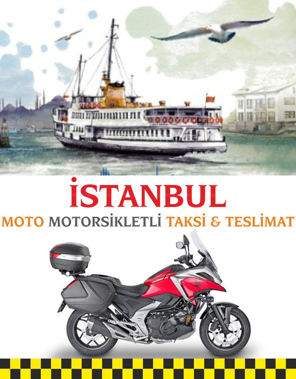 Motorsiklet Taksi istanbul