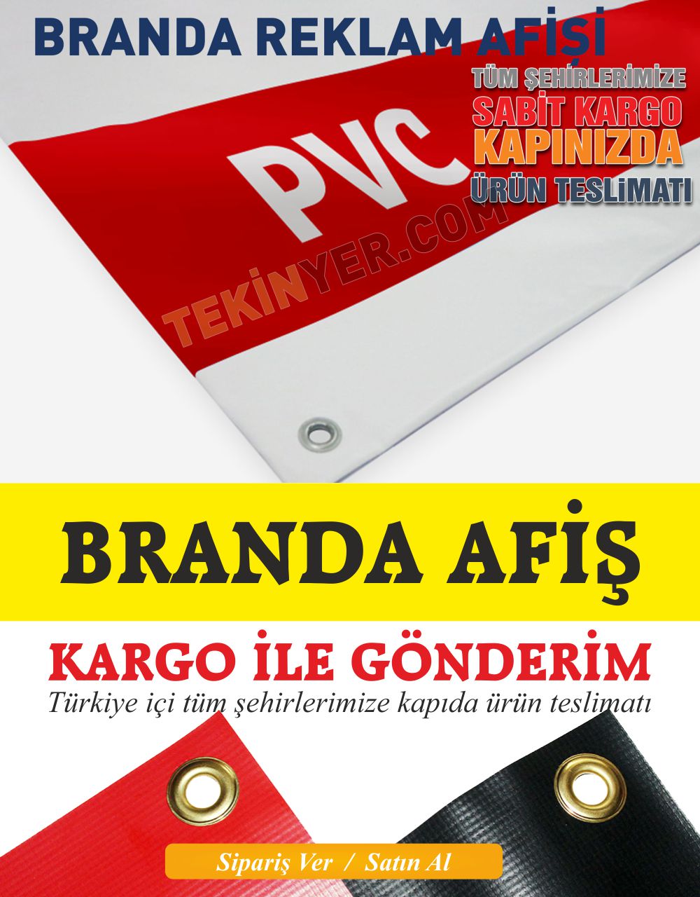 Afiş Branda, Vinil Baskı